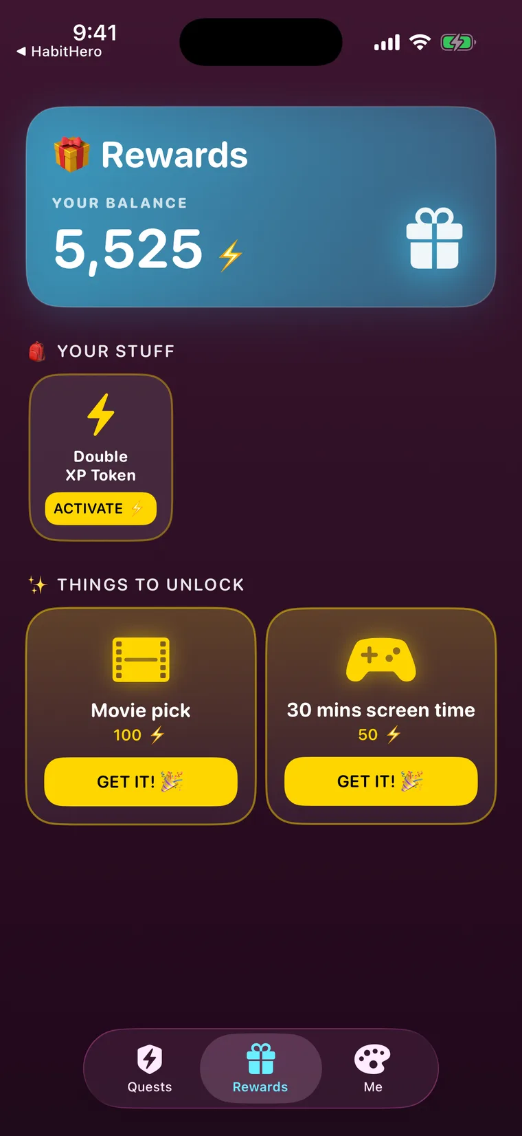 Reward store