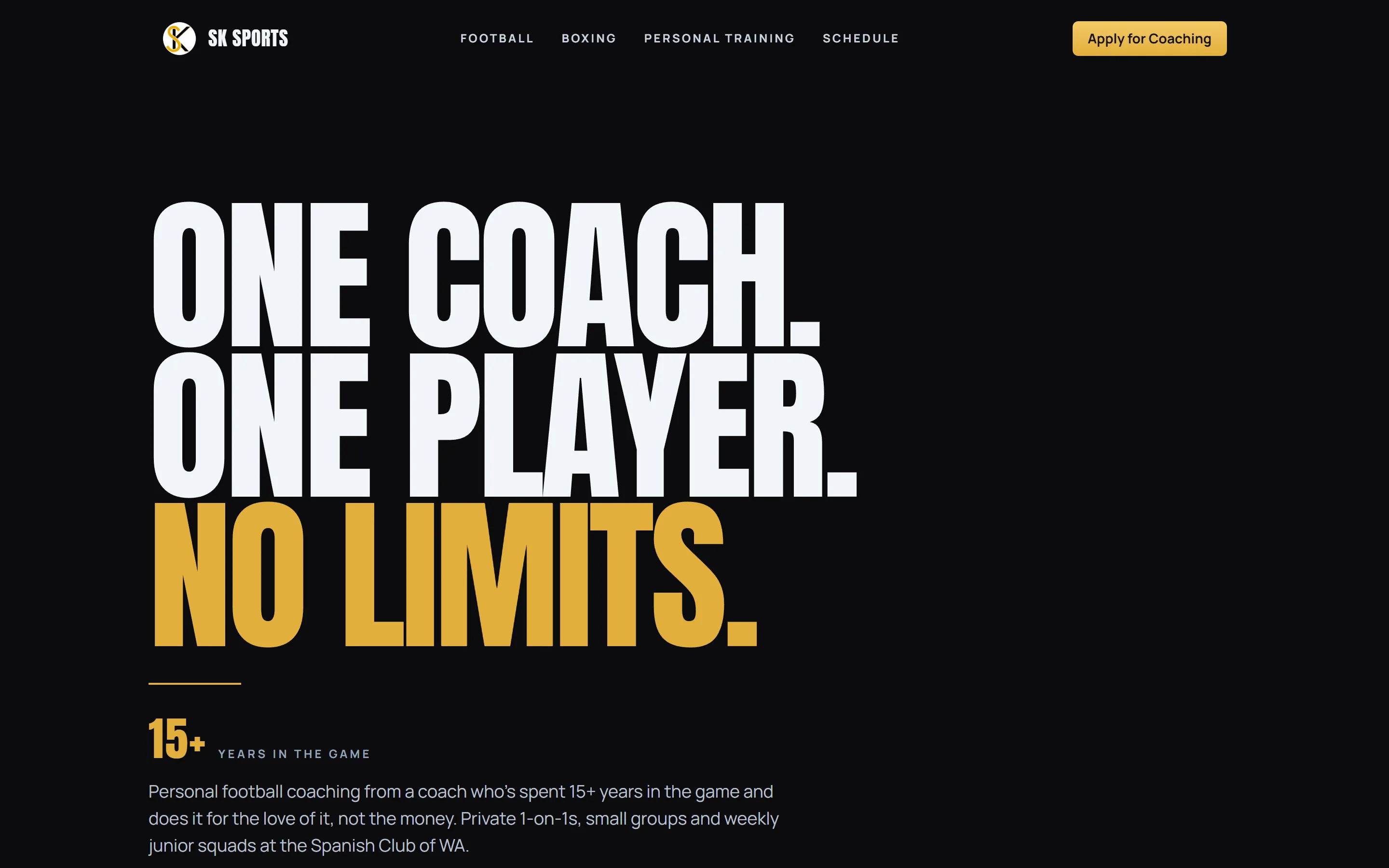 SK Sports current site