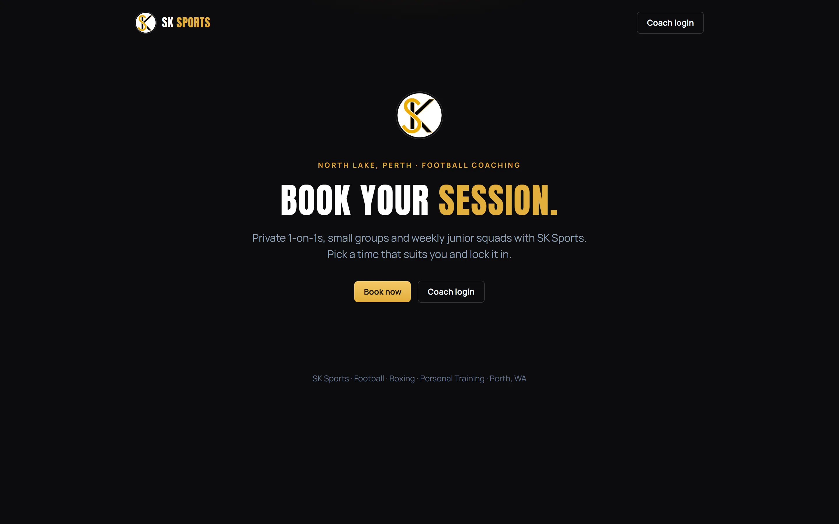 SK Sports booking