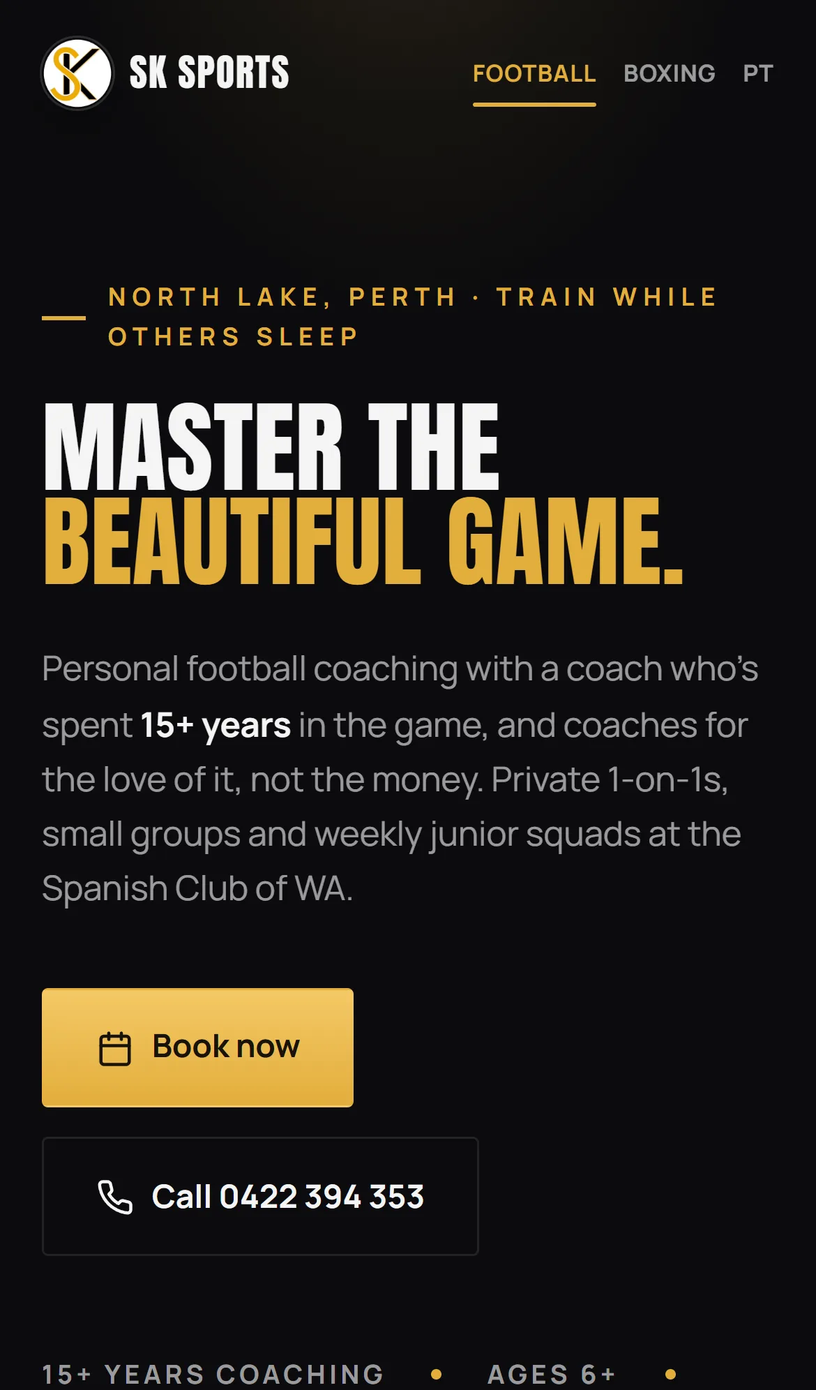 SK Sports on mobile